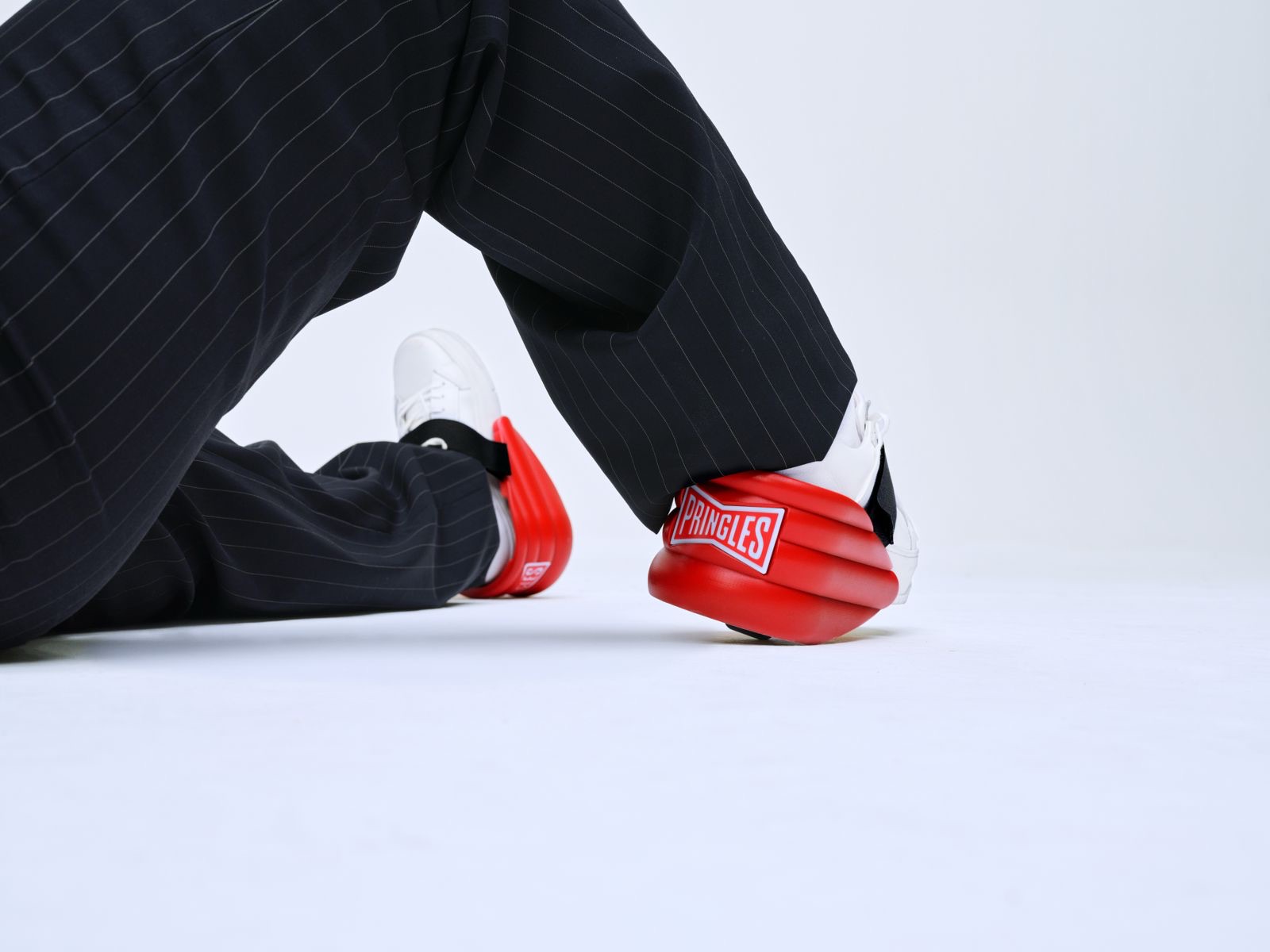 Pringheels, 3D printed sneaker attachments in the shape of a Pringles can