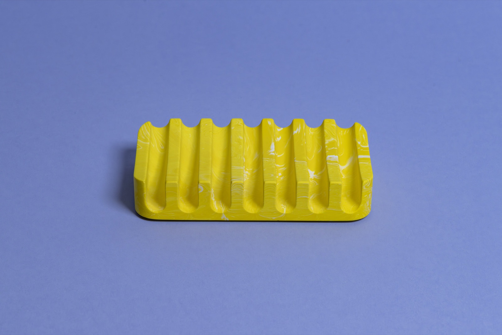 3D printed containers in bright green