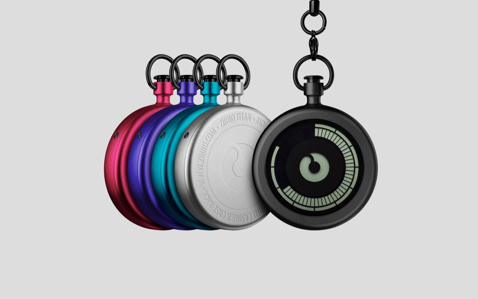 ZIIIRO Titan digital pocket watch